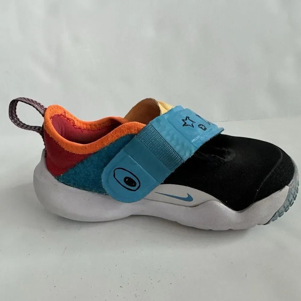 Nike Flex Advance Kids SE TD Doodles Flyease Sz 6c Toddler DZ2801-001